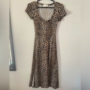 Jessica Simpson Leopard Print Dress